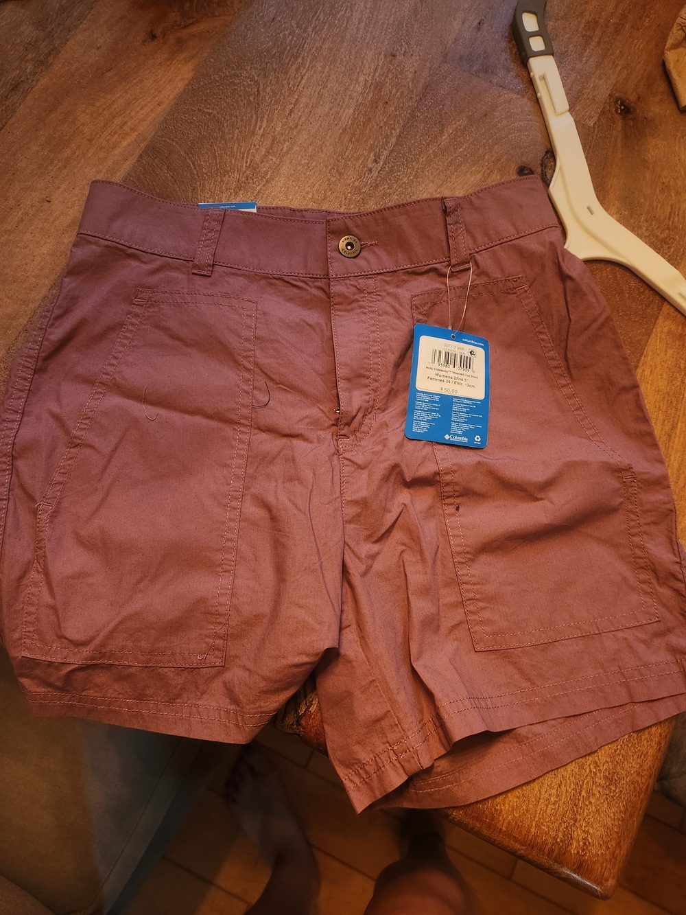 Columbia Women's Dusty Mauve Utility Shorts